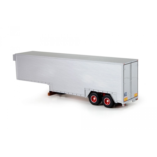 TEKNO Remorque caisse rigide 2 essieux FRUEHAUF échelle 1/50