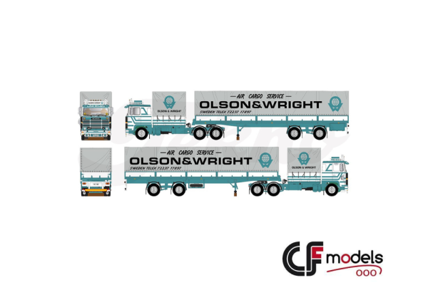 83397 Tekno Scania 141 Olson & Wright - Afbeelding 3