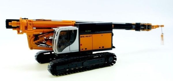 Bymo foreuse RTG RG21T avec fraiseuse RGT21T