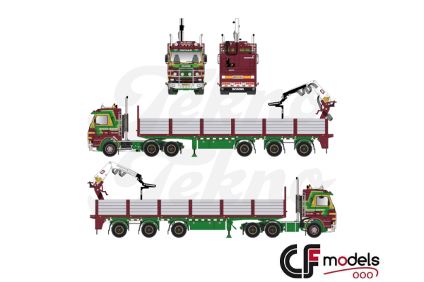 86655 Tekno Scania 143 De Heus