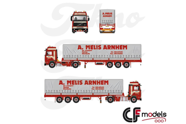 87043 Tekno Volvo F12 Globetrotter Melis