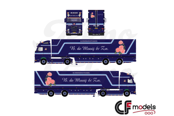 87053 Tekno Volvo FH12 B. de Mooij & Zn.