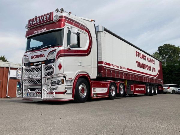 86273 Tekno Scania S Highline Stuart Harvey Transport