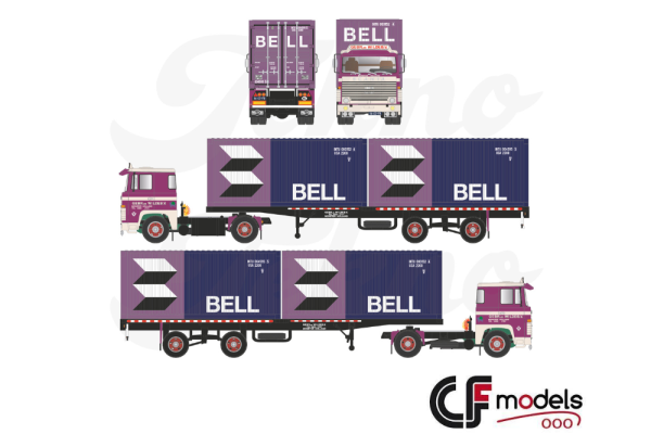 86987 Tekno Scania 140 De Wilde