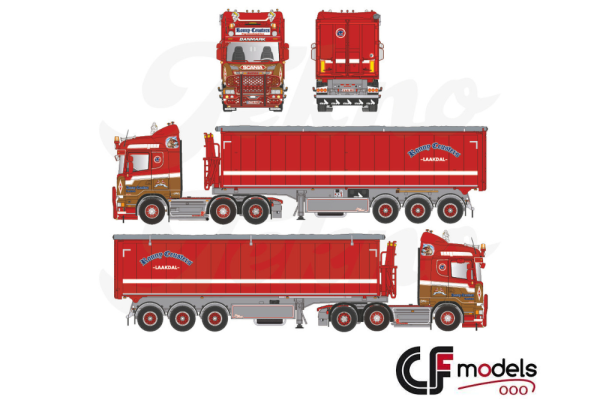 87454 Tekno Scania R 6x2 Ronny Ceusters