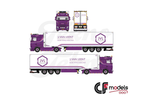 87134 Tekno DAF XF 4x2 Jarno van Leent Transport
