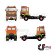 85489 Tekno Ford Transcontinental 4x2 Van der Vlist