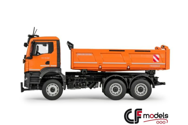 81254/02 Conrad MAN TGS NN 6x4 benne Meiller orange - Afbeelding 2