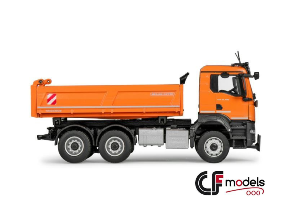 81254/02 Conrad MAN TGS NN 6x4 benne Meiller orange - Afbeelding 3