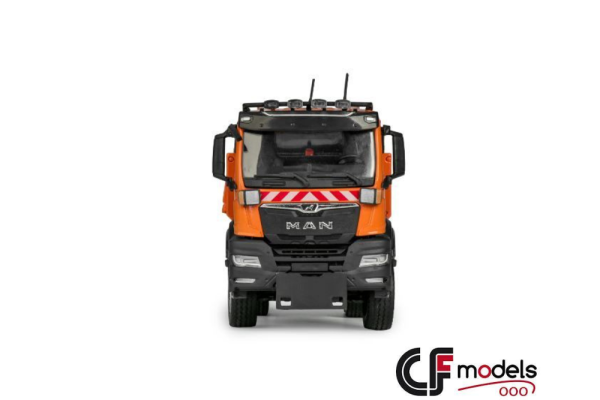 81254/02 Conrad MAN TGS NN 6x4 benne Meiller orange - Afbeelding 4
