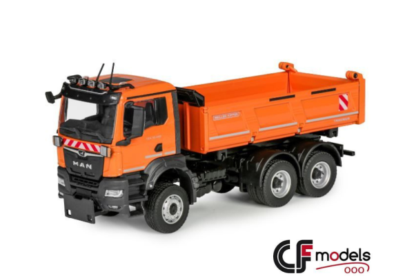 81254/02 Conrad MAN TGS NN 6x4 benne Meiller orange
