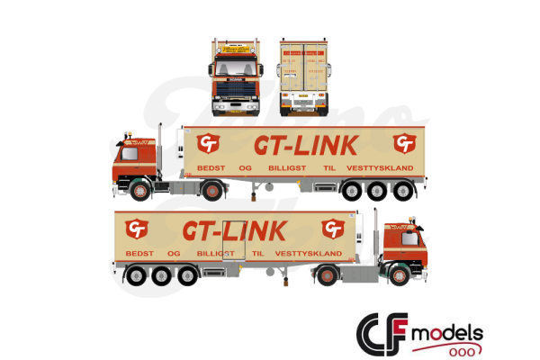 84008 Tekno Scania 143 Werner Nielsen