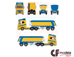 91851 Tekno Volvo FH Aero Globetrotter De Paola
