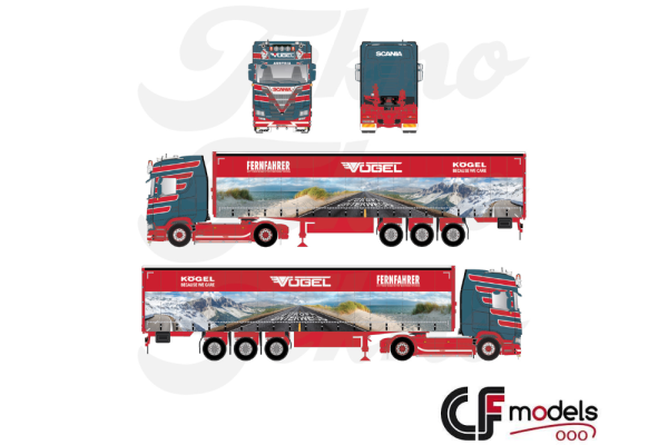 89501 Tekno Scania S Highline 4x2 Vögel - Fernfahrer