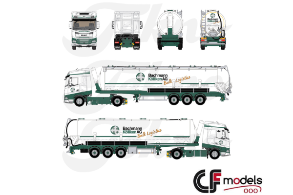 89525 Tekno DAF XF 4x2 Bachmann