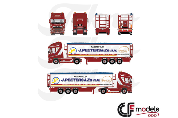 88714 Tekno Volvo FH05 GL XL 4x2 Peeters