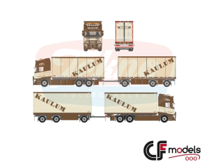 89256 Tekno Scania Highline 6x2 Kaulum Transport