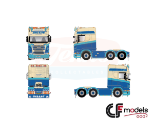 88090 Tekno Scania Topline R620 6x2 Eric Gillie