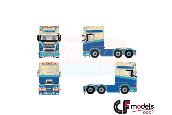 88090 Tekno Scania Topline R620 6x2 Eric Gillie