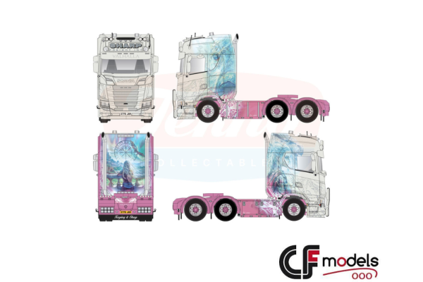 89067 Tekno Scania NGS Highline 6x2 Joe Sharp - Valhalla