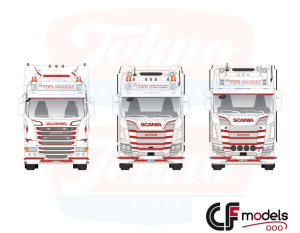 88831 Tekno set de 3 tracteurs Scania G-Trans
