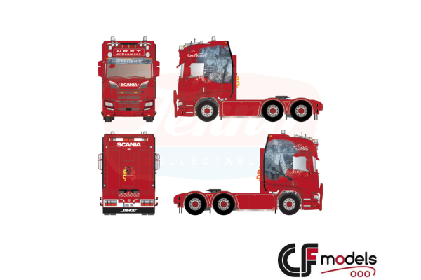 88841 Tekno Scania R Highline Väst Transport