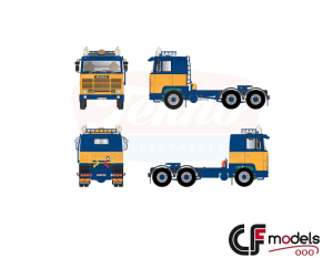 90030 Tekno Scania 140 6x2 ASG - Walter Fritz