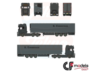 88828 Tekno Scania Highline 6x2 Ruud Timmerman
