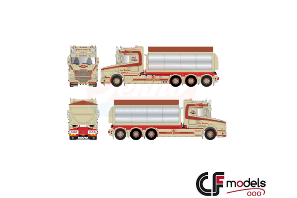 87629 Tekno Scania Torpedo Highline 8x2 Per E. Nielsen