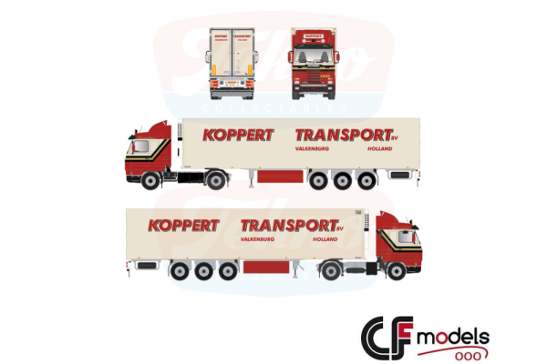 88529 Tekno Scania 143 Streamline 4x2 Koppert