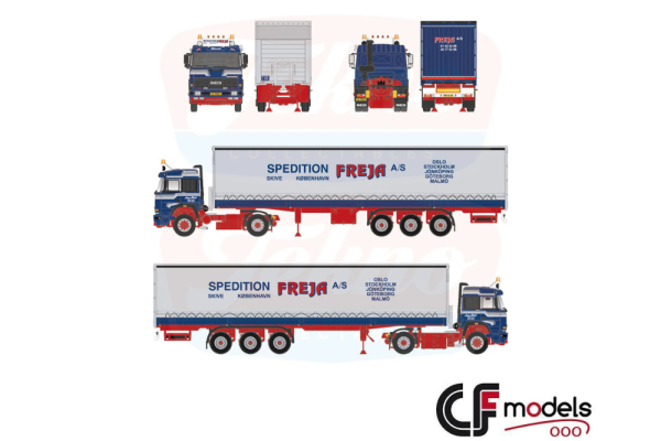 86822 Tekno Iveco Turbostar Freja - Aage Hald