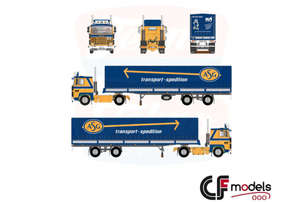86017 Tekno Scania 141 4x2 ASG - Klippan