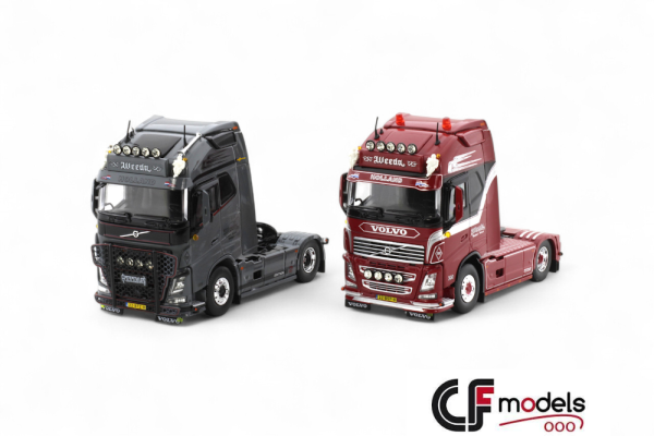 87529 Tekno Volvo FH04 GL XL 4x2 set Weeda