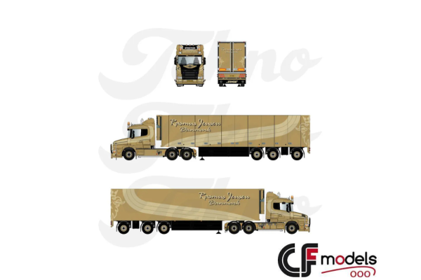 86458 Tekno Scania 144 Torpedo Rasmus Jensen