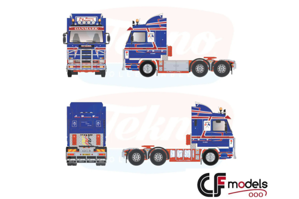 87704 Tekno Scania 143 6x2 John Pedersen
