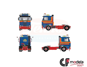 88541 Tekno Scania 142 V8 4x2 Markus Dürr