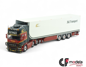 85486 Tekno Scania Topline 6x2 J&J Transport