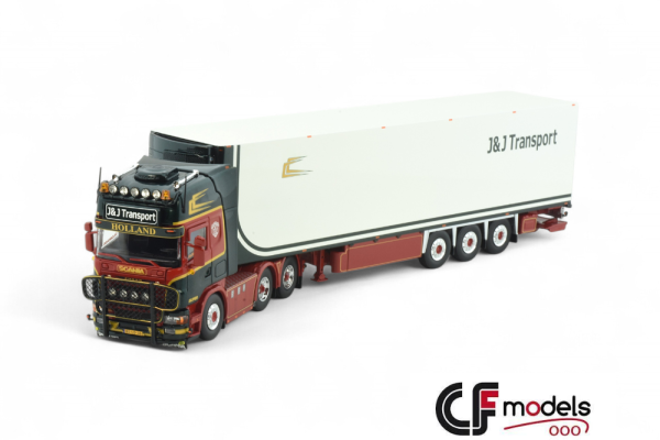 85486 Tekno Scania Topline 6x2 J&J Transport