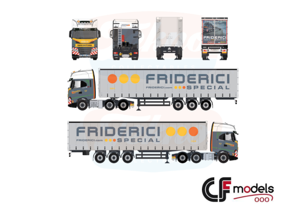 90415 Tekno Iveco S-Way 6x2 Friderici