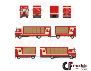 89391 Tekno Scania 143 Fleurs van den Eijkel