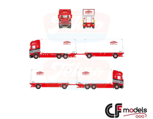 89833 Tekno Scania NGR Highline 6x2 NC Christensen