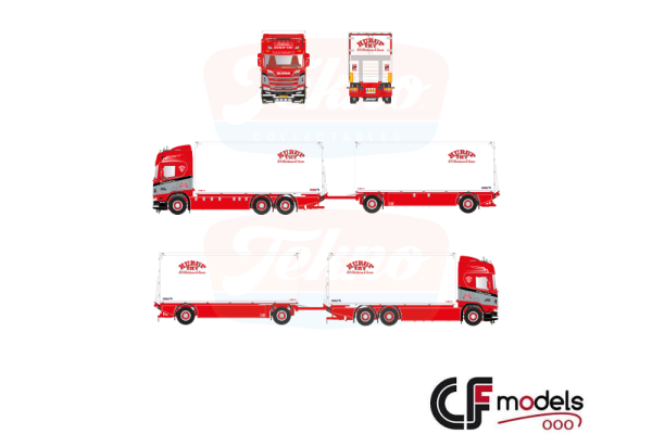 89833 Tekno Scania NGR Highline 6x2 NC Christensen