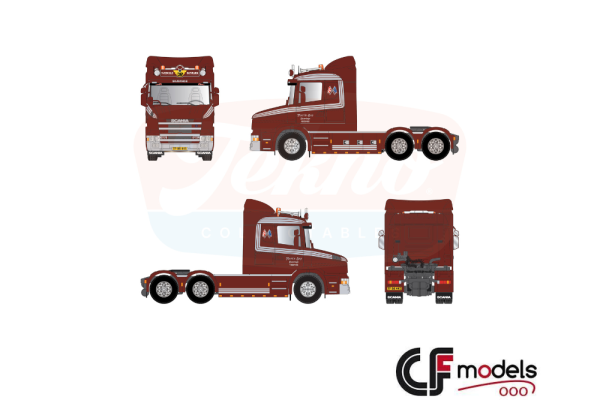 89257 Tekno Scania 144 torpedo Martin Bay