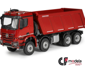 78259/01 Conrad MERCEDES-BENZ Arocs 8x4 benne Meiller rouge