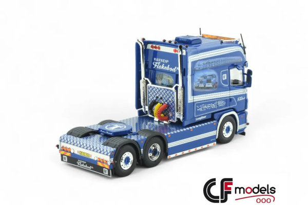 ミニカー Tekno Lift Truck 864 86461 Tekno Scania Longline HF Transport - Cf-models