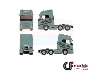 89703 Tekno Volvo FH Aero XXL 6x2 Guldager