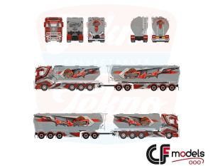 87540 Tekno Scania R Highline Auvinen - 70 Year Anniversary