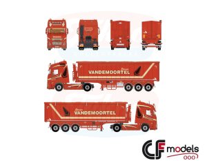 90300 Tekno Volvo FH Aero Globetrotter 4x2 Vandemoortel