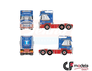 90836 Tekno Scania 144 Topline 6x2 Steve Swain