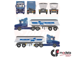 89258 Tekno Scania 144 Torpedo Transkal